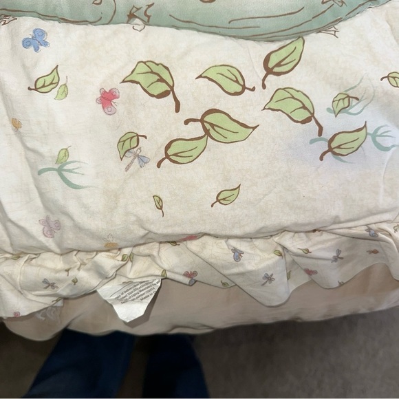 Vintage Winnie The Pooh Friends 3D Calliope Crib Quilt Comforter Tigger Piglet - Picture 3 of 8